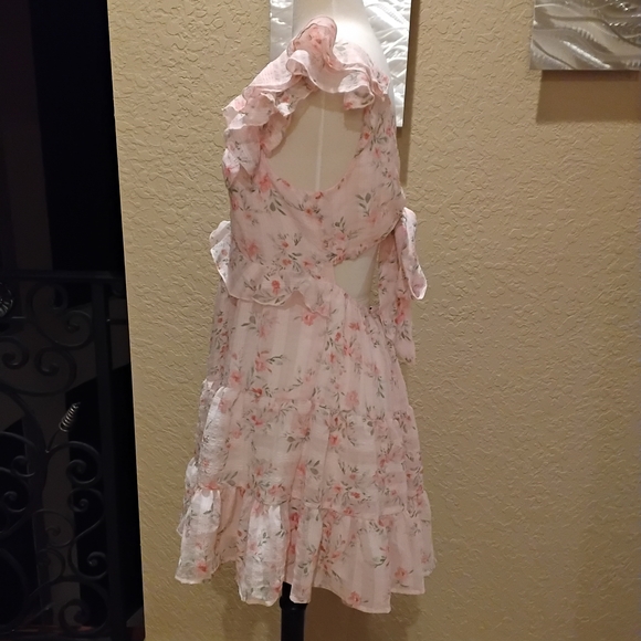 Floral Ruffle Dress - Picture 3 of 6